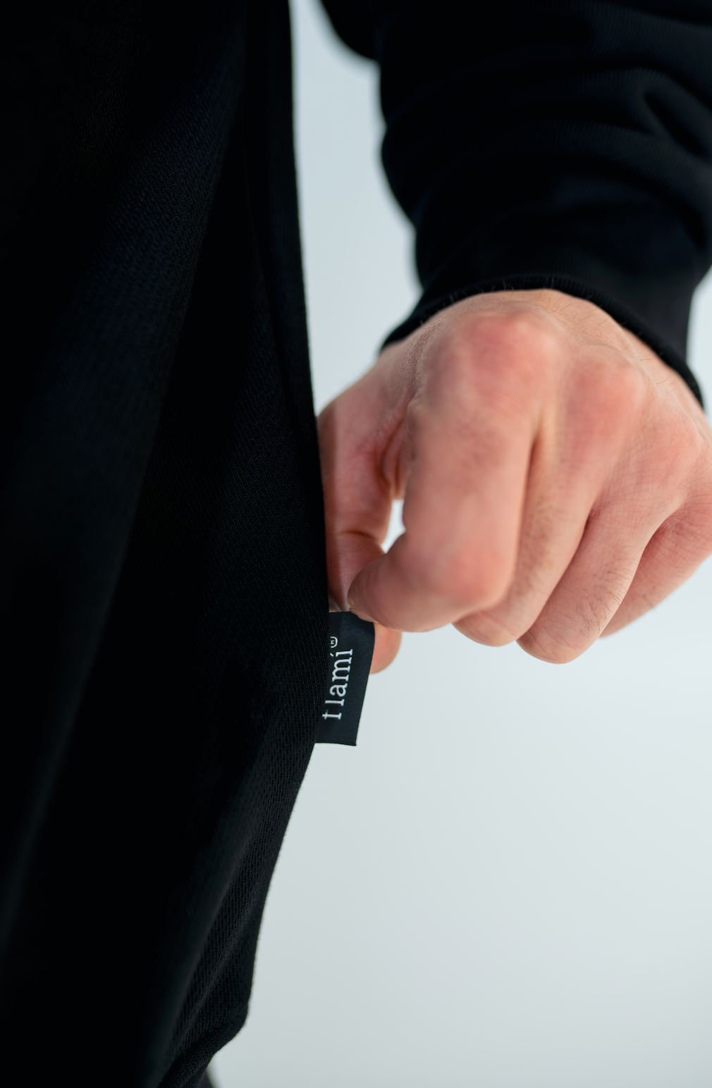 Oversized Sweatshirt - Black White