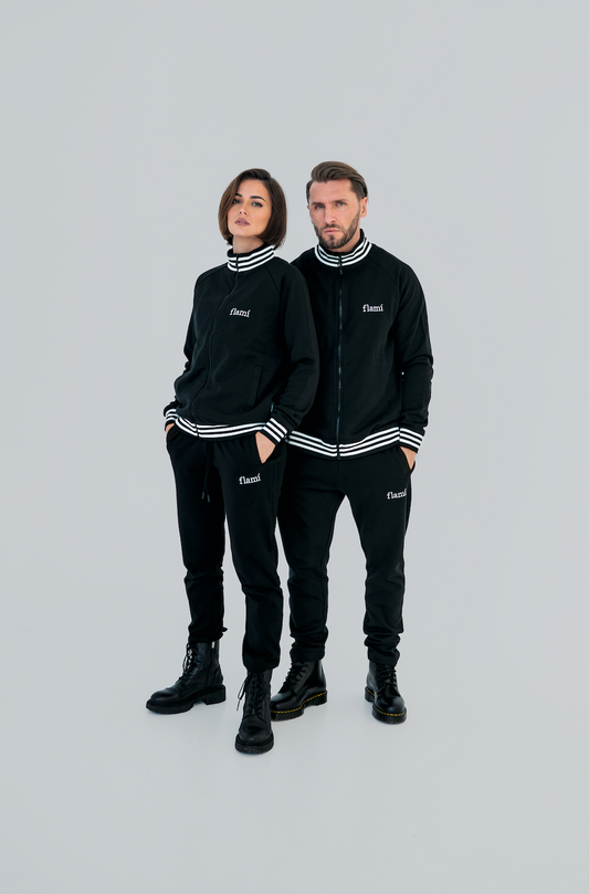 Tracksuit - Black White