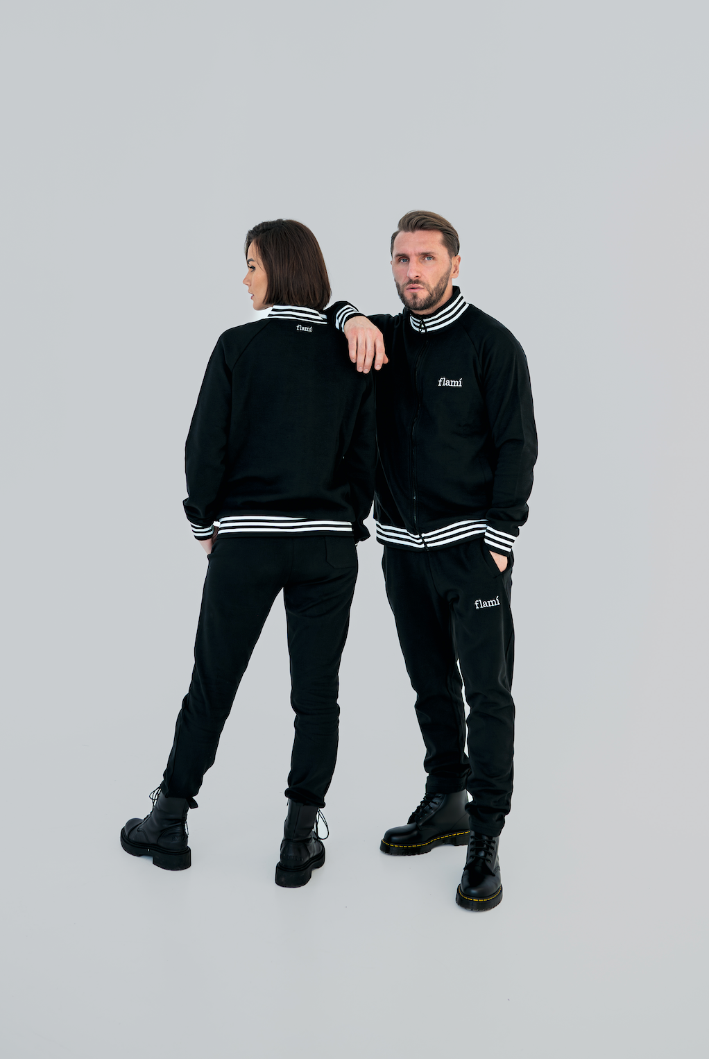 Tracksuit - Black White