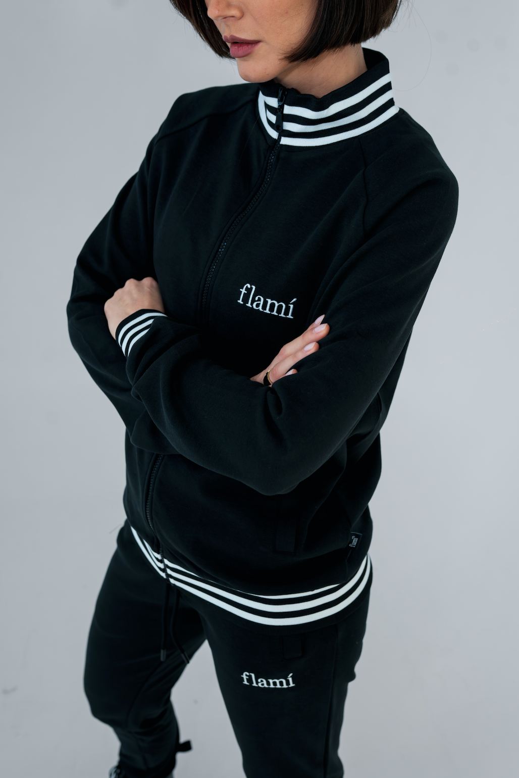 Tracksuit - Black White